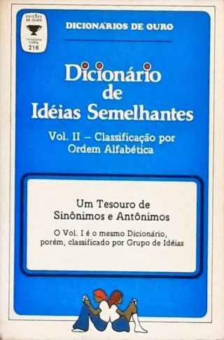 Dicionário De Idéias Semelhantes - Vol. 2