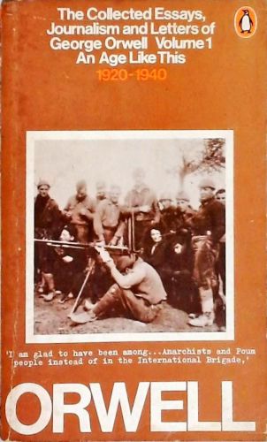 Orwell Age Like This - Vol. 1 (1920-1940)