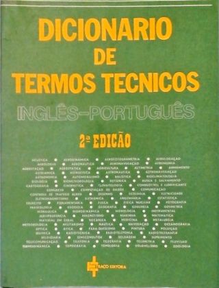 Dicionário De Termos Técnicos