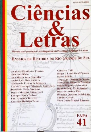 Ciências & Letras Nº 41
