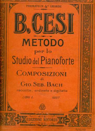 Metodo B. Cesi:per Lo Studio Del Pianoforte - B. Cesi - Traça Livraria ...