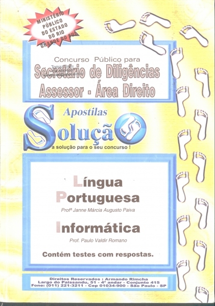 LÍNGUA PORTUGUESA - Apostilas Opção