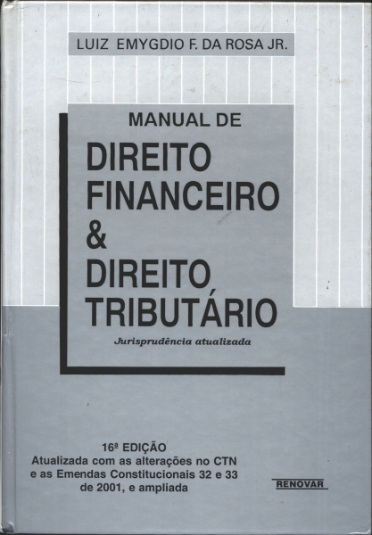 Livros - Direito Financeiro e Tributário