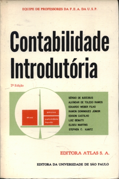 Contabilidade Introdutória by Equipe de Professores FEA/USP