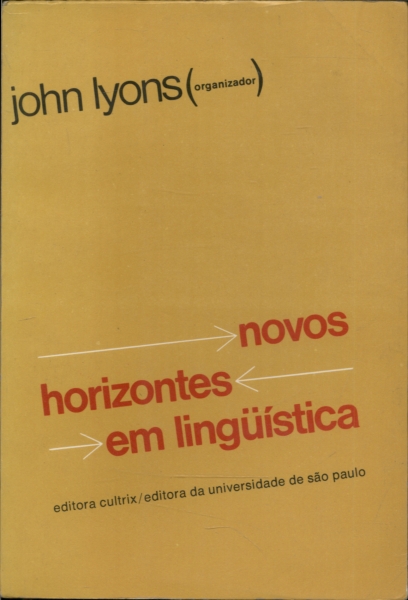 Introdução á linguística Lyons