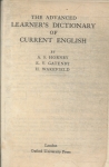 The Advanced Learners Dictionary Of Current English