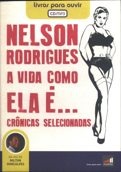 A Vida Como Ela É Audiolivro Nelson Rodrigues Traça Livraria E Sebo 1446