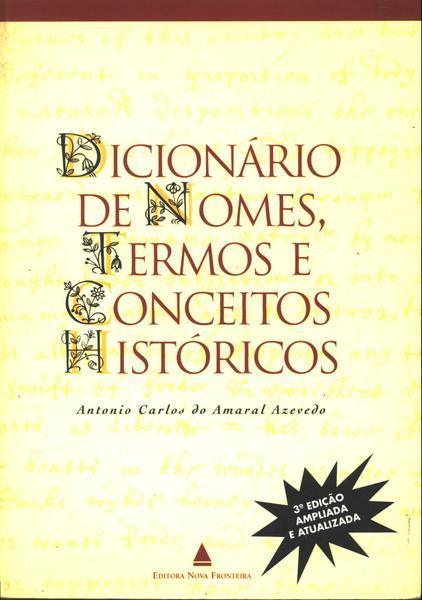 Livro: Dicionário de Nomes Próprios - Camille Vieira da Costa