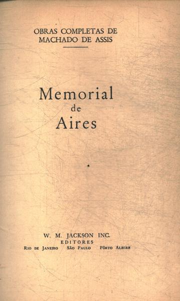 Memorial de Aires: Machado de Assis: : Books