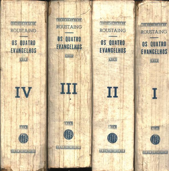 Os Quatro Evangelhos (4 Volumes) - J. B. Roustaing - Traça Livraria E Sebo