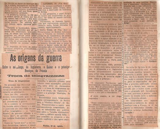 Grande Guerra Recortes