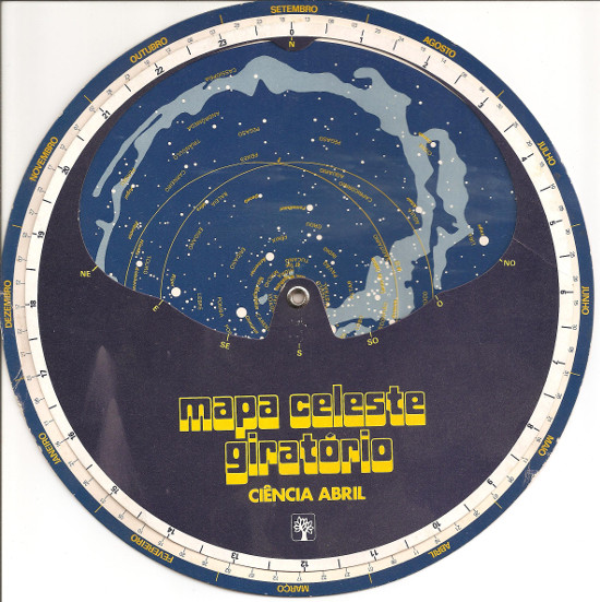 Mapa celeste giratório 2 