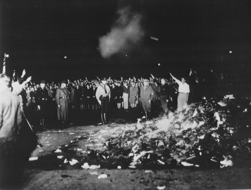 nazis queimam livros