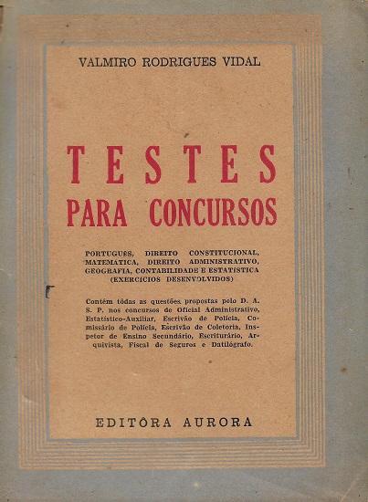 testes para concursos 1951